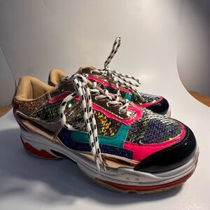 Vibrant Multicolor Women's Sneakers